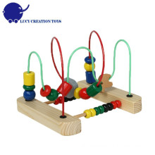 Children Baby Toy Original Classic Wooden Beads Maze Educational Toy